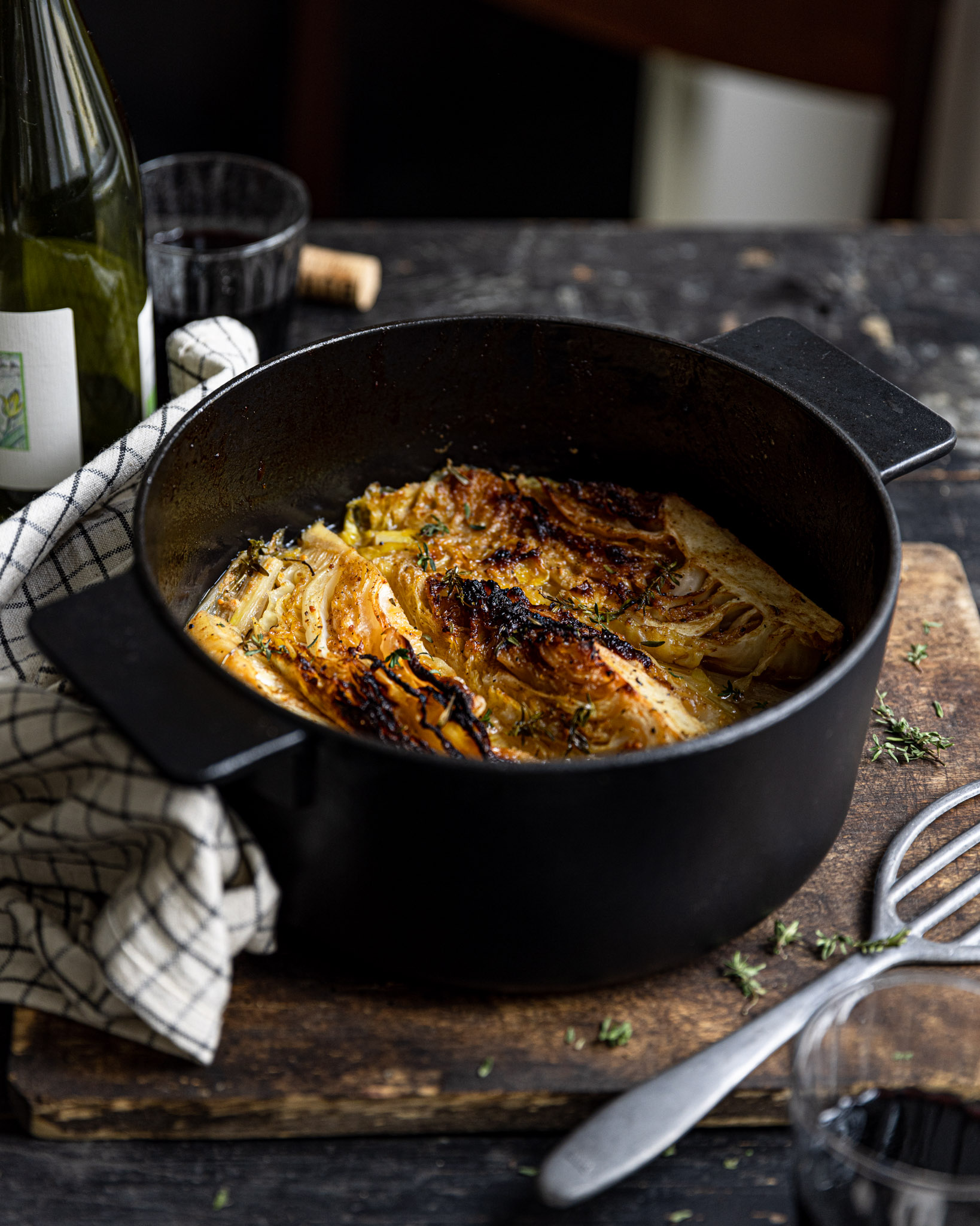 Geschmortes Spitzkraut mit cremiger Polenta – sophieschoices